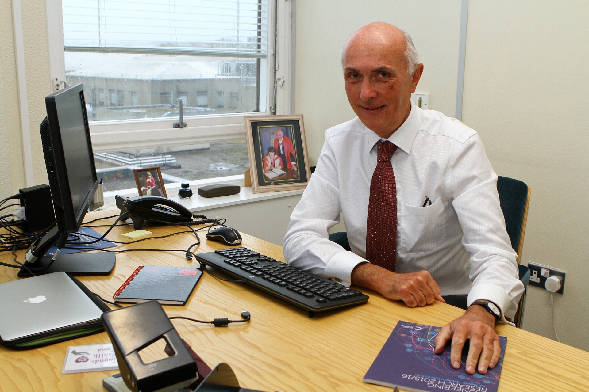 Professor John Connell, chairman of NHS Tayside