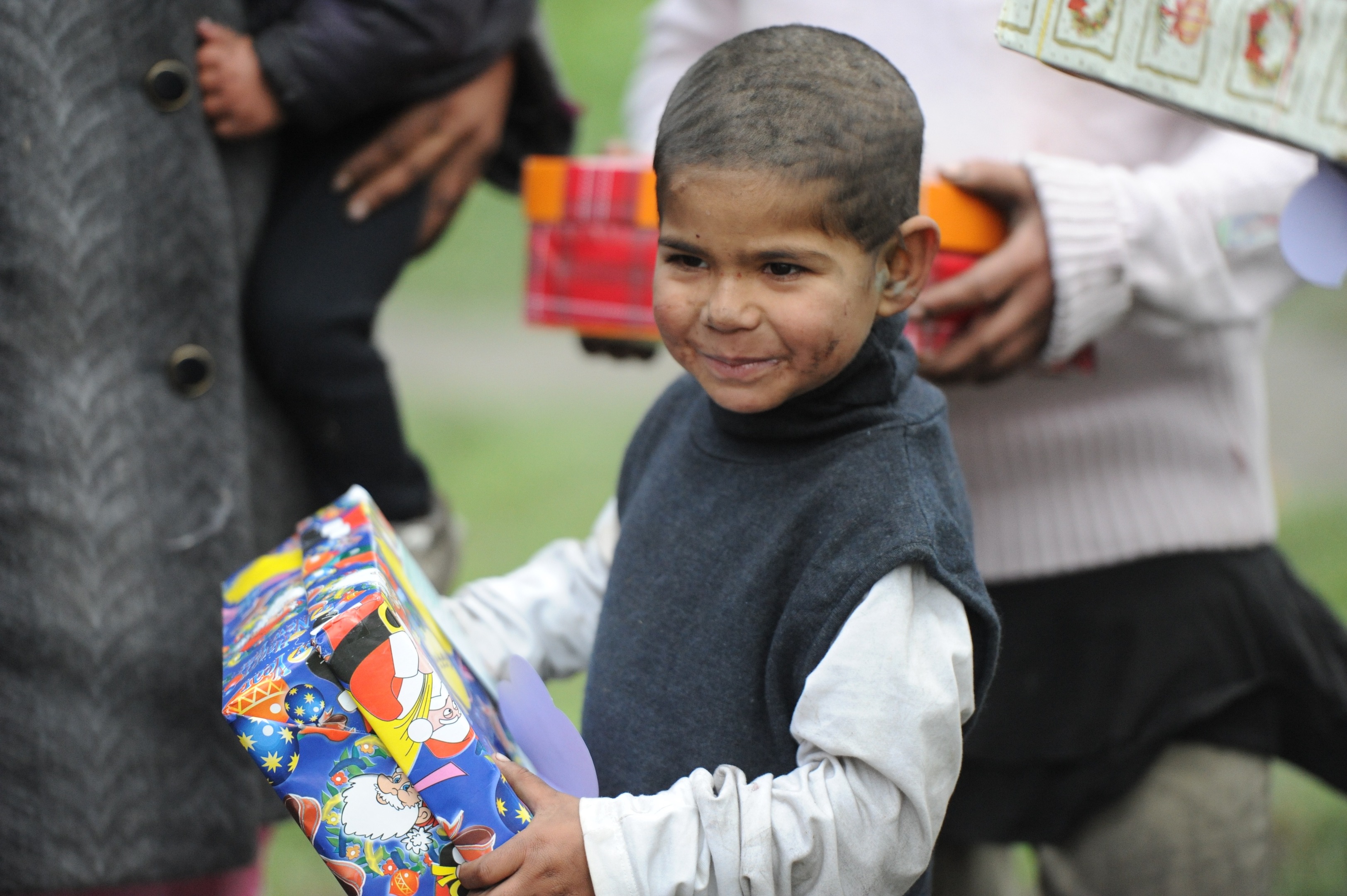 The boxes are sent across Eastern Europe and Pakistan.