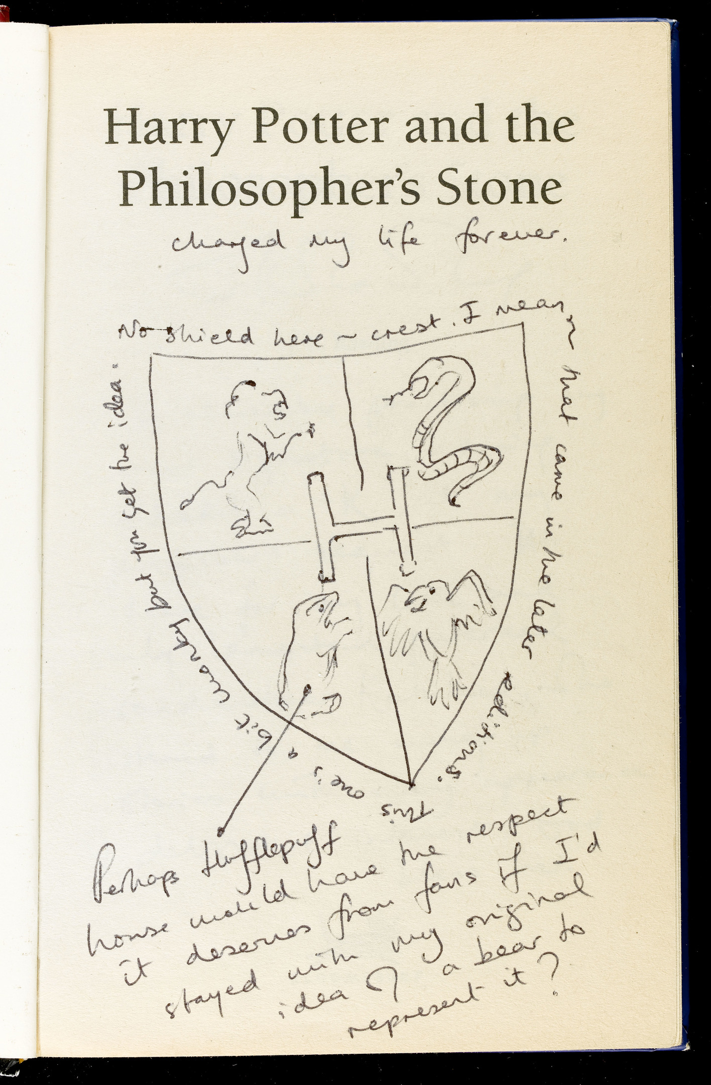 1997 first edition of Harry Potter & The Philosophers Stone which came 6th in the poll