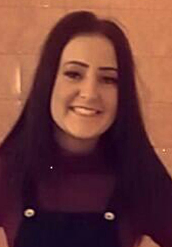Paige, 15, went missing in Clydebank, West Dunbartonshire 