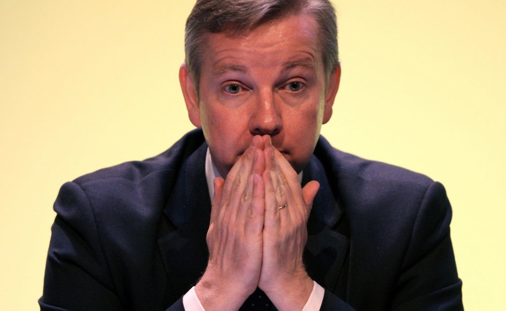 Tory MP Michael Gove has been under fire for leaving his 11-year-old son home alone whilst he partied.