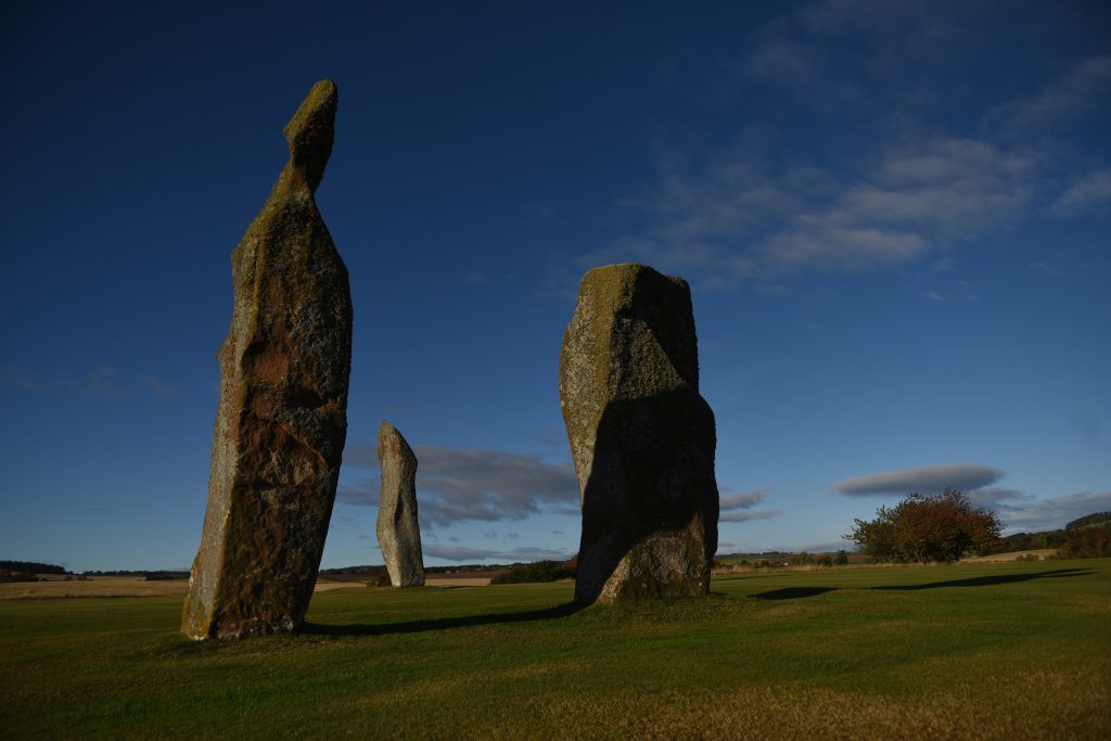 Lundin Links standing stones