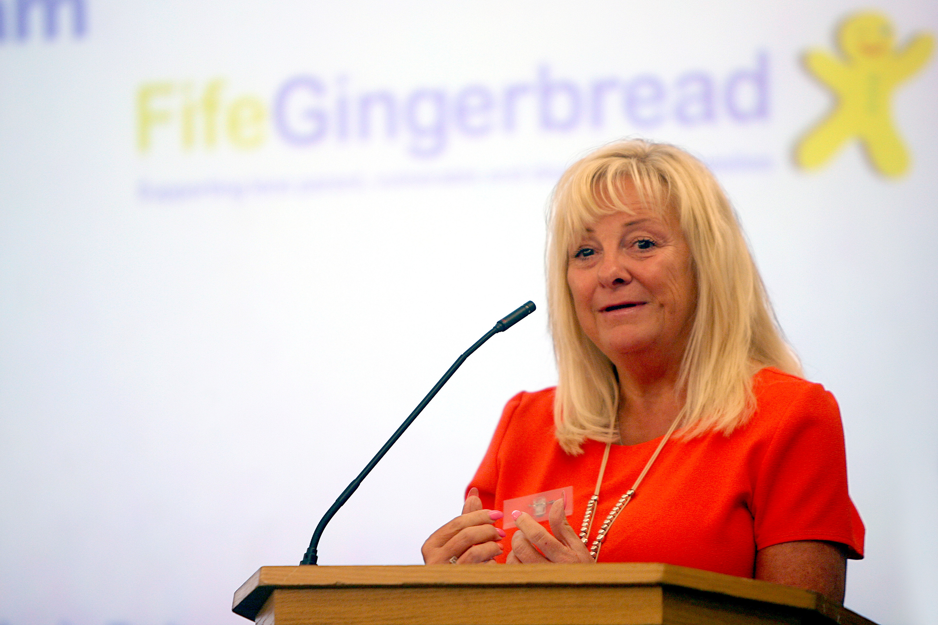 Rhona Cunningham, chief executive of Fife Gingerbread.