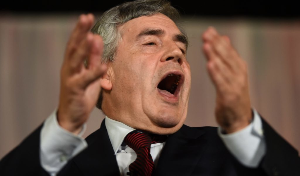 Former Labour Prime Minister and Kirkcaldy MP Gordon Brown. Did his time overseeing the financial crash of 2008 help or hinder Labours demise?