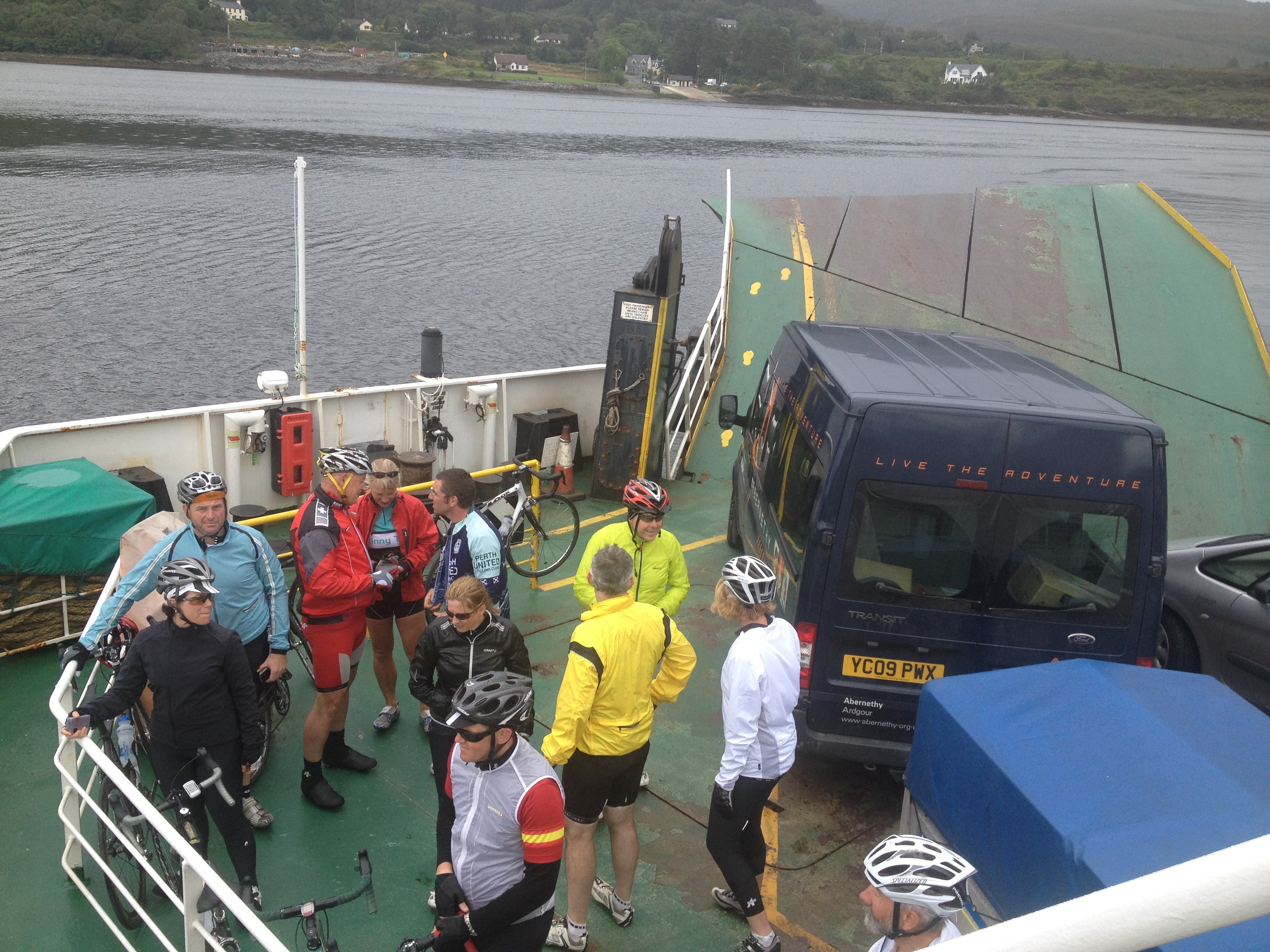 On the ferry to Mallaig from Armadale