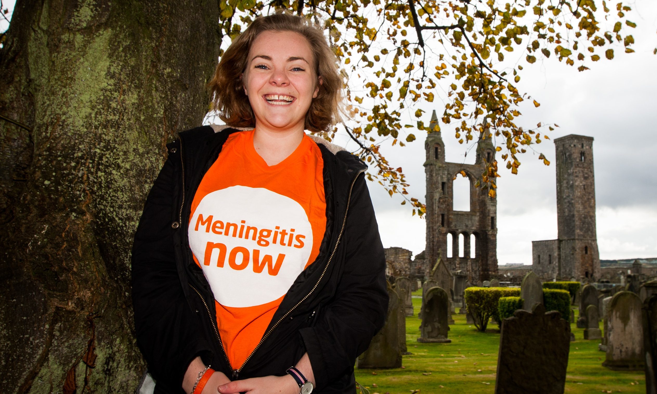 Fiona Yelland now fund-raises for meningitis research.