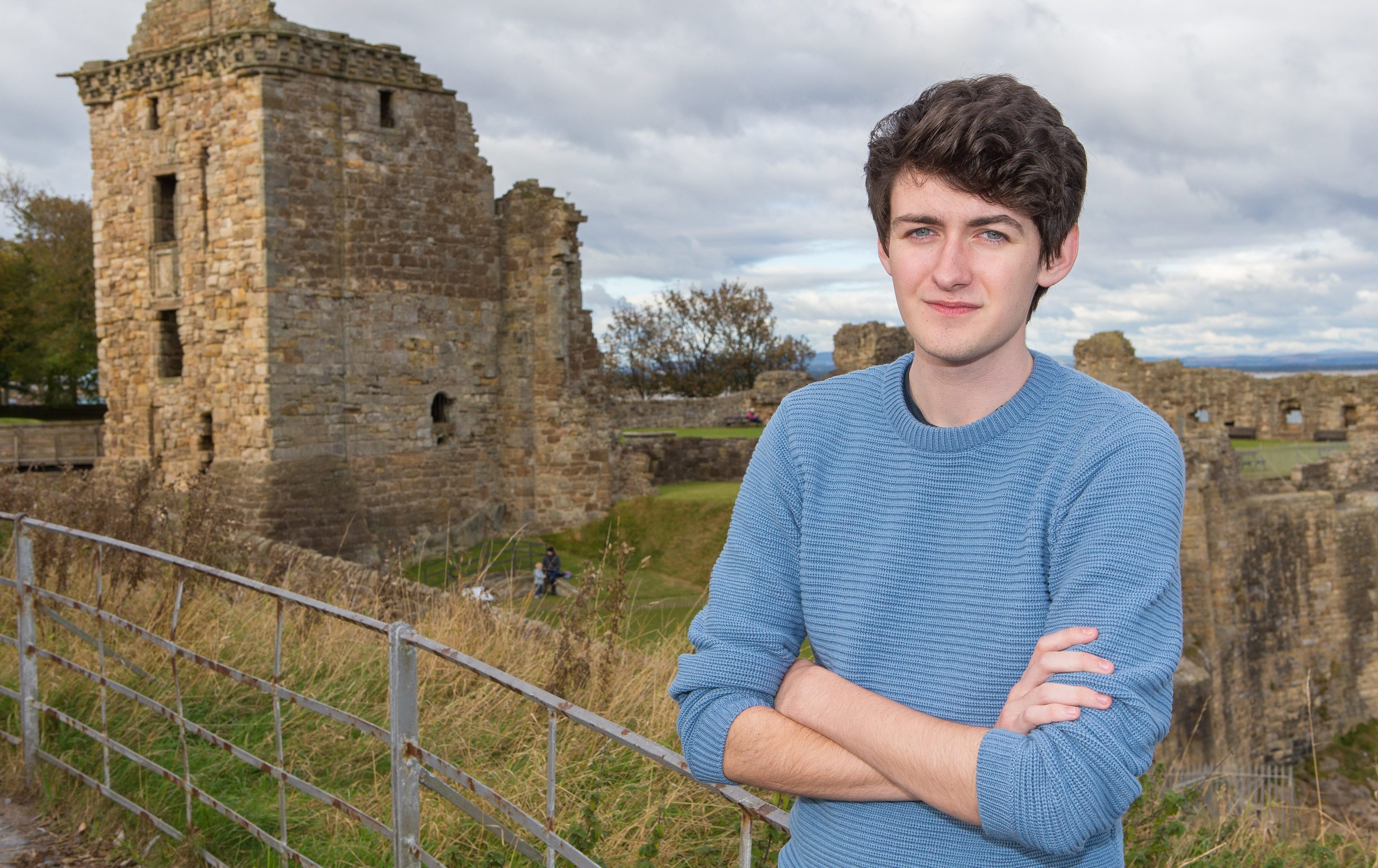St Andres University student Ewan McCall, 18, is amongst those who have resigned from the Scottish Youth Parliament