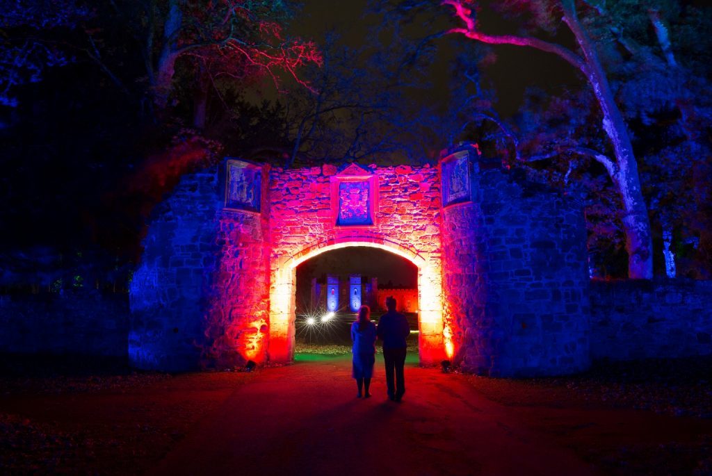 There's a spooky atmosphere at Scone Palace this weekend.