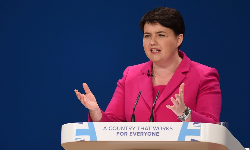 Scottish Conservatives leader Ruth Davidson.