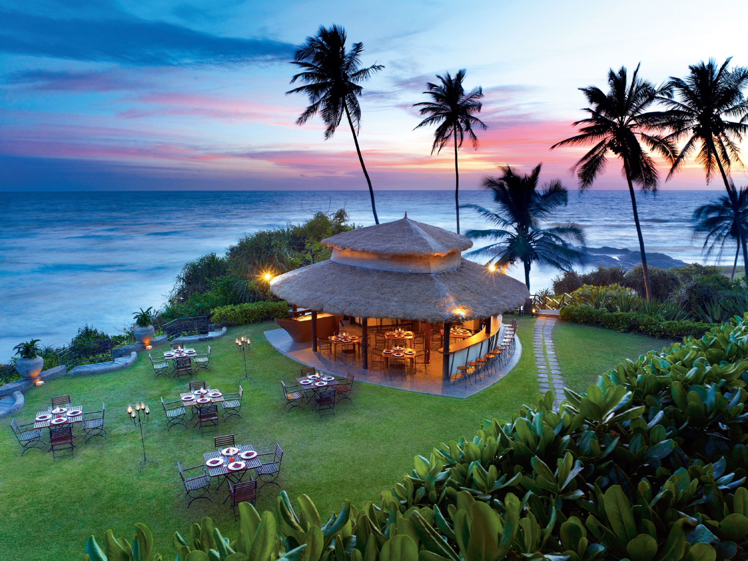 The Shack at Vivanta by Taj hotel in Bentota, Sri Lanka.