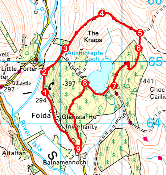 take-a-hike-133-october-8-2016-auchintaple-loch-glen-isla-angus-os-map-extract