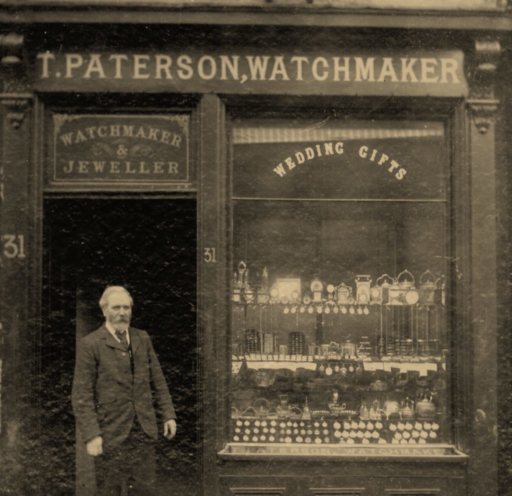 T. Paterson Jeweller was founded in 1832 by Thomas Paterson.