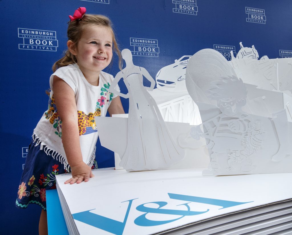 FREE PICTURES : Pop-up V&A Dundee launched at Edinburgh International Book Festival