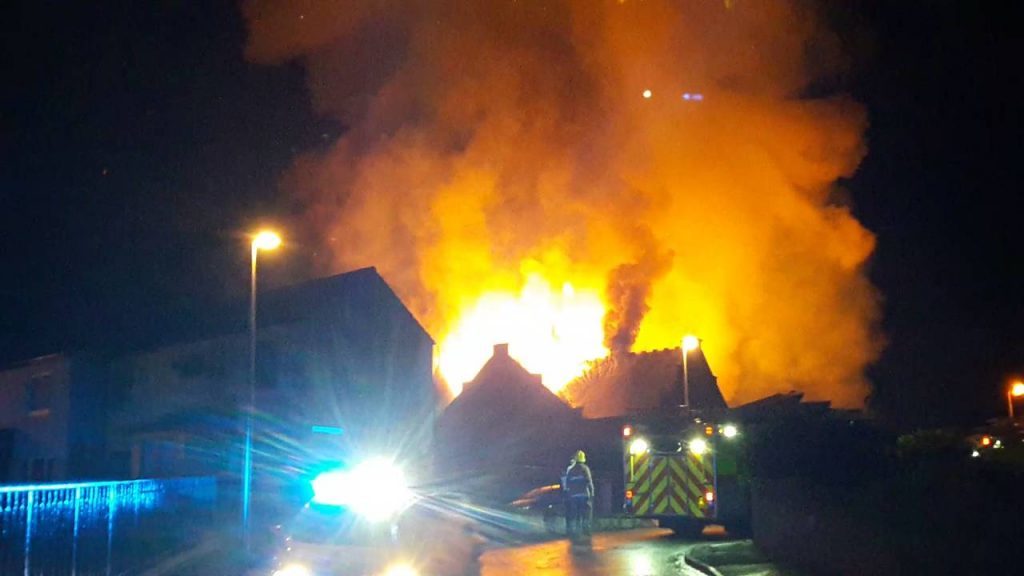 BREAKING: Blaze engulfs former Forfar school