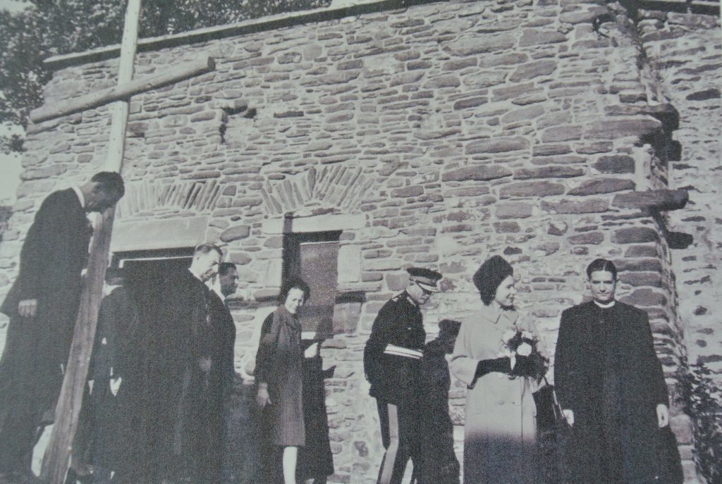 The Queen visited the chapel during a visit to Scotland in 1967.