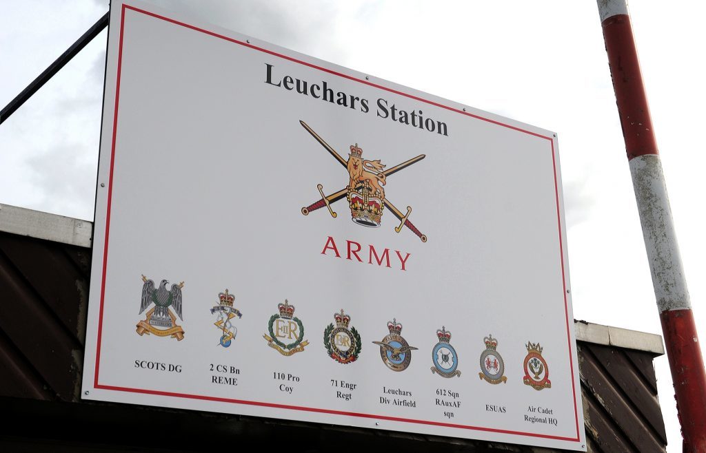 Leuchars Station.