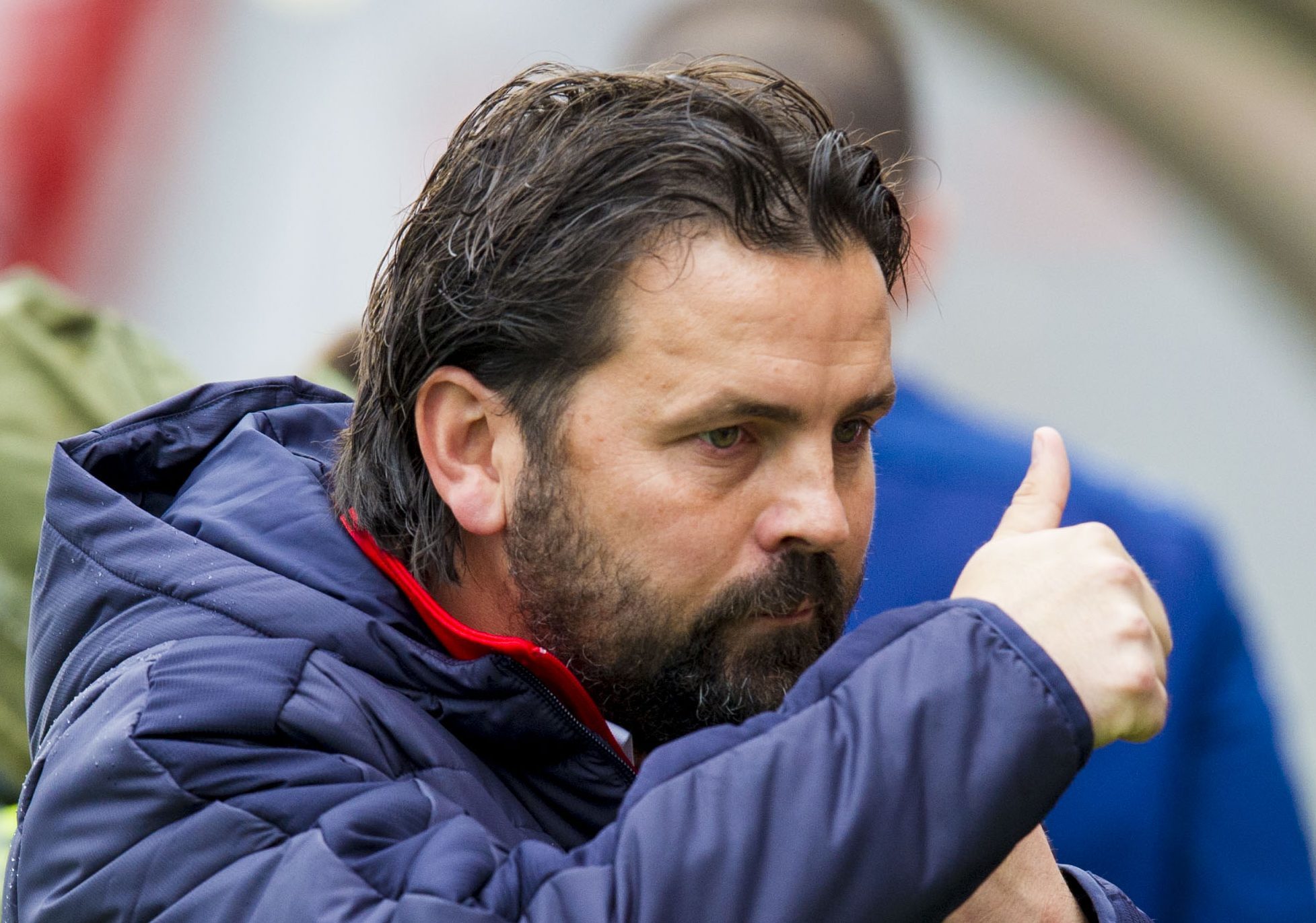 Will there be another thumbs up from Paul Hartley on Saturday?