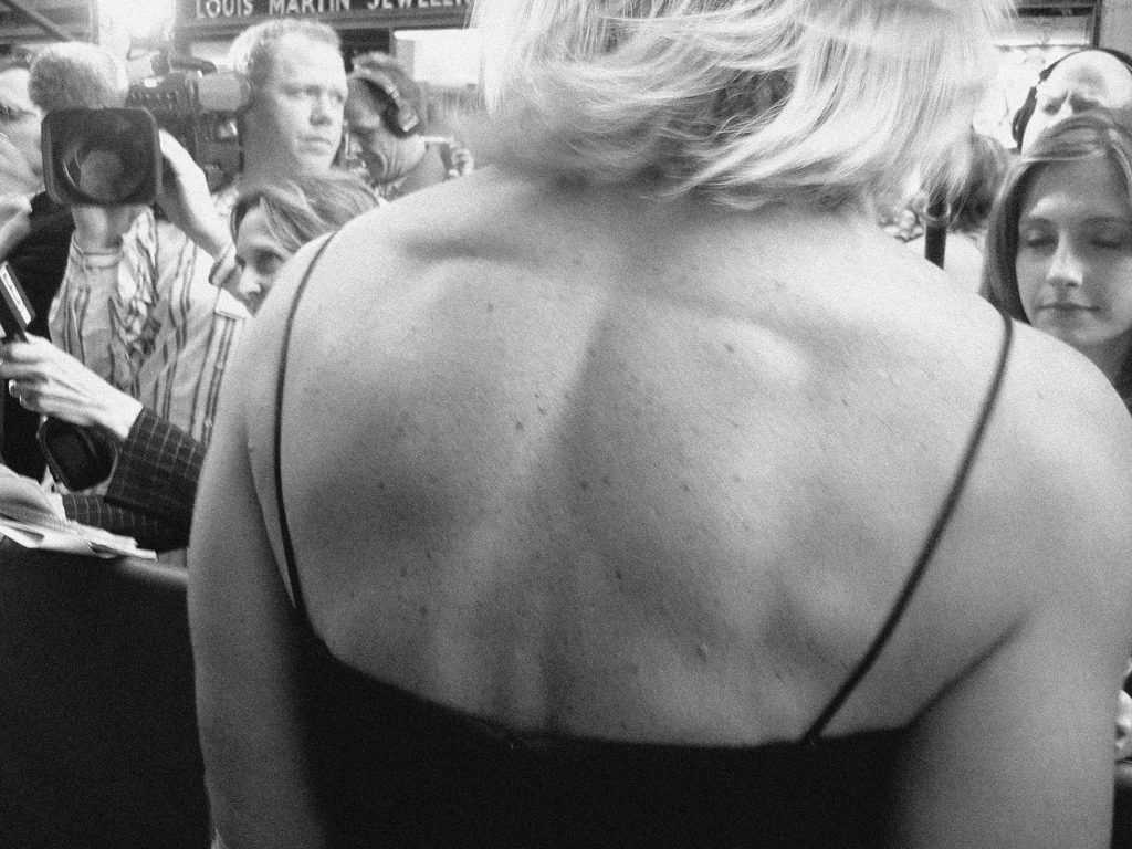 Glenn Close's back.