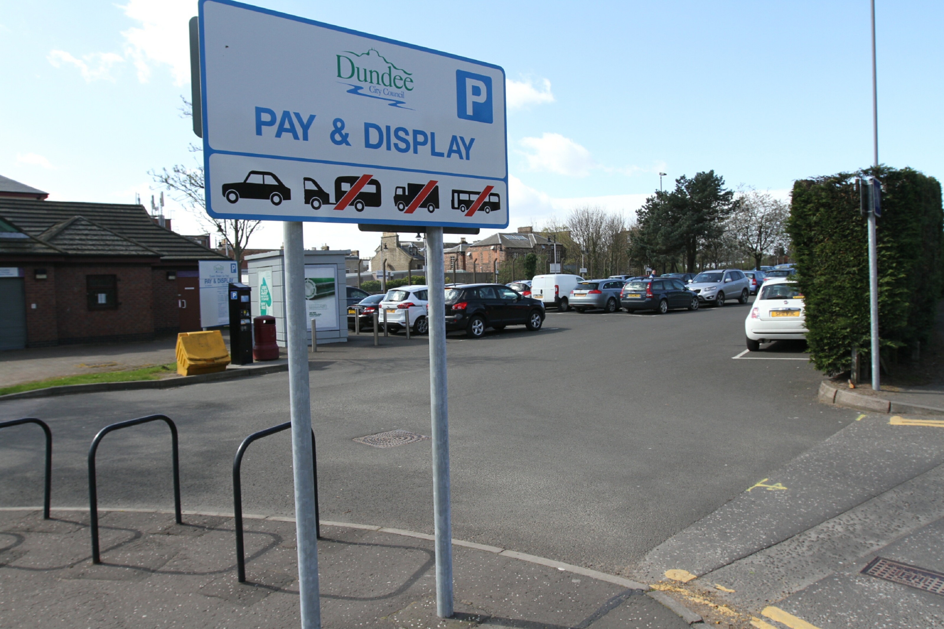 Queen Street car park in Broughty Ferry