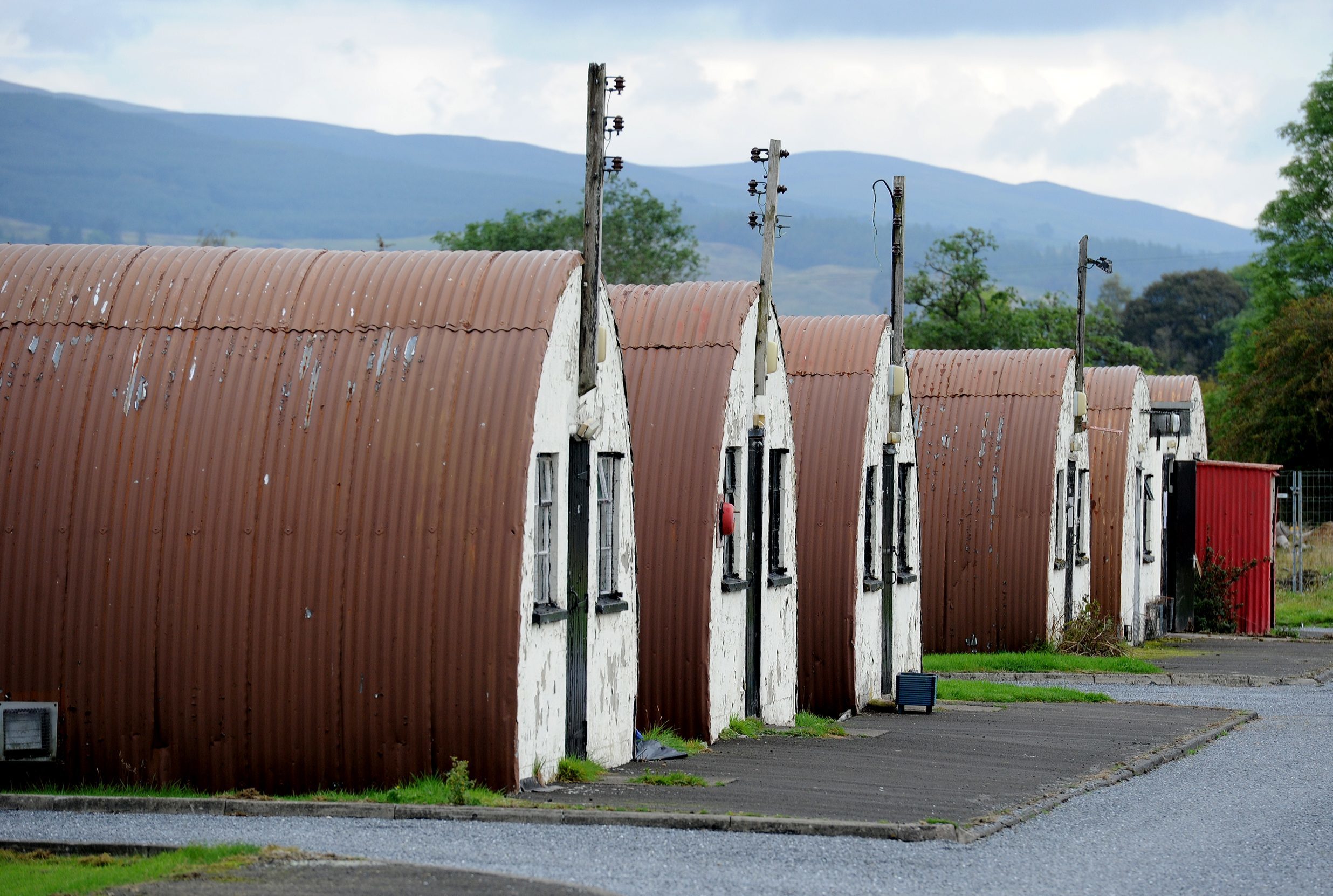 Cultybraggan Camp.