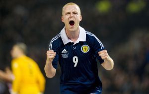 Naismith after he scored against Croatia.