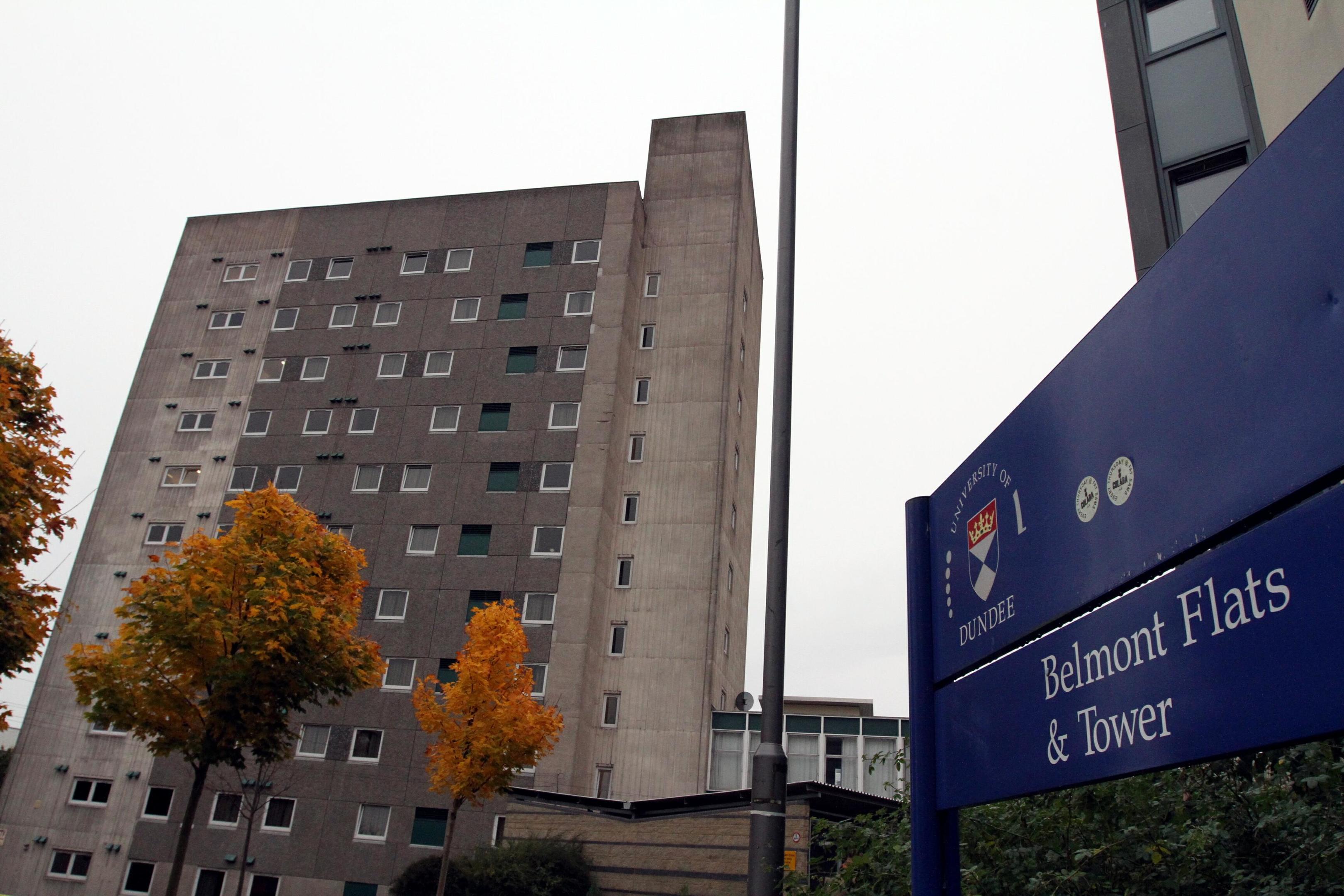 Belmont halls of residence.