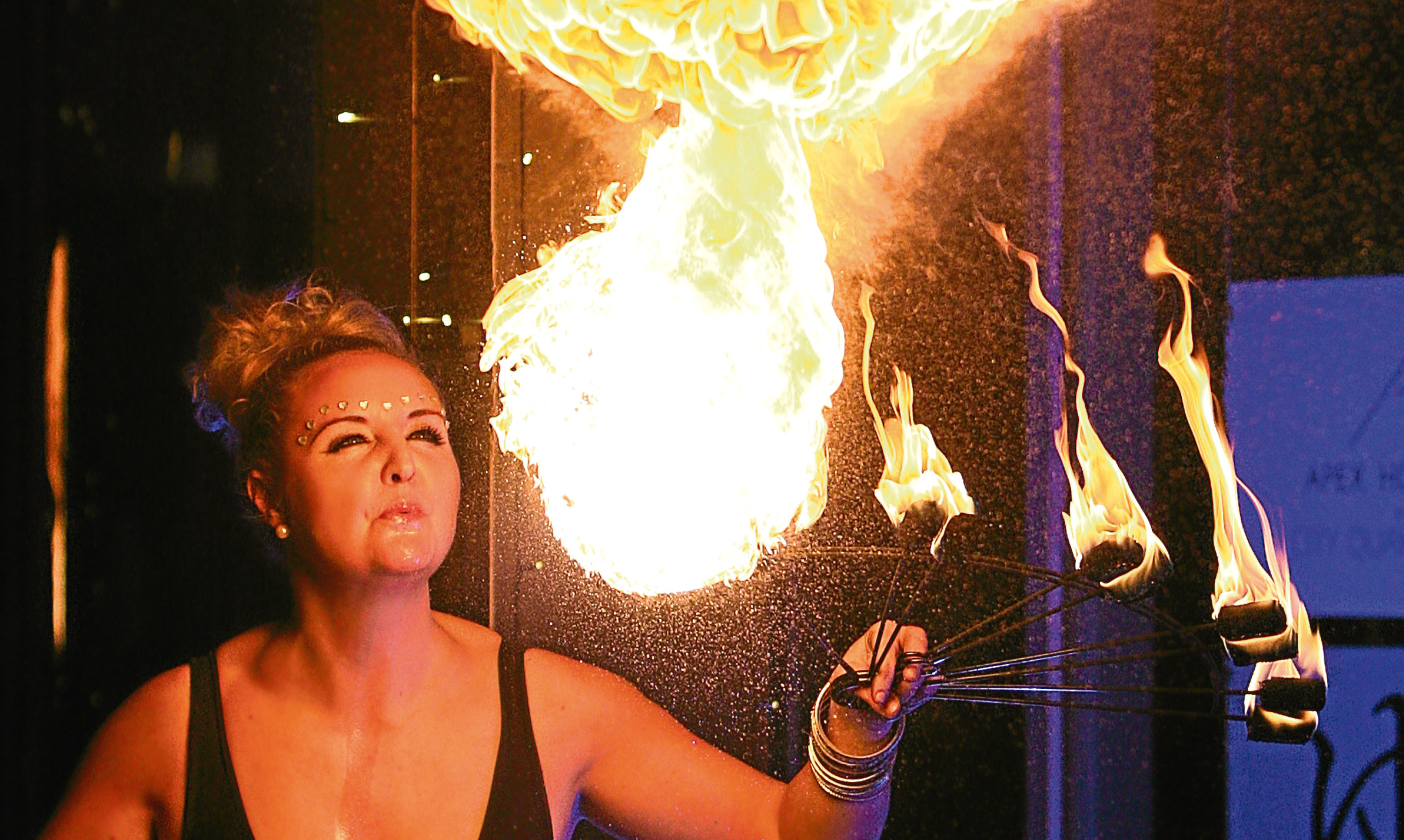 On fire: Business from across Tayside and Fife are turning up the heat on their competitors