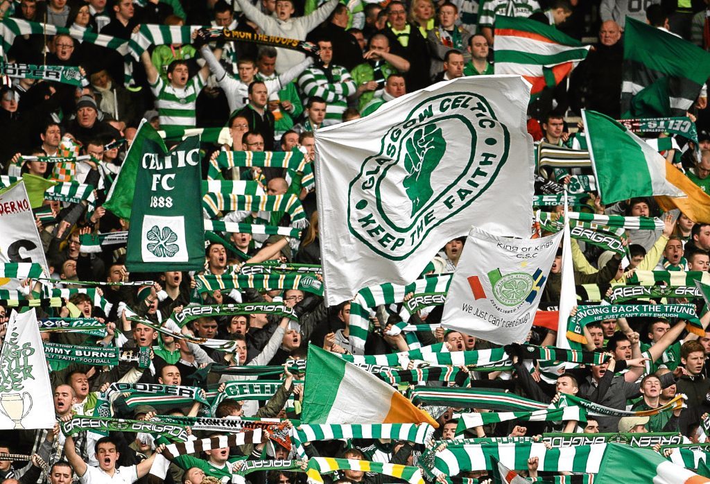 Celtic fans.