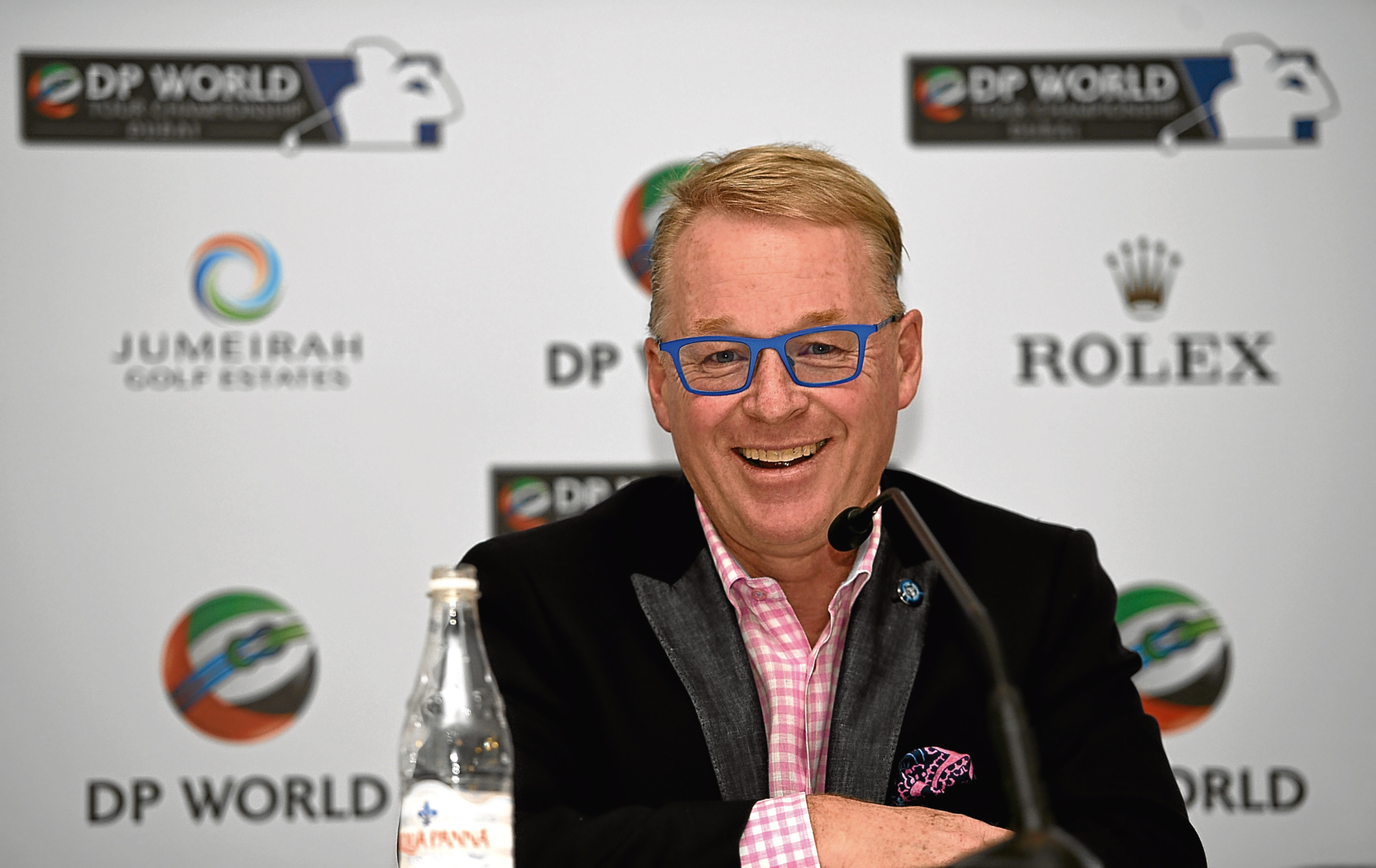 European Tour chief executive Keith Pelley.