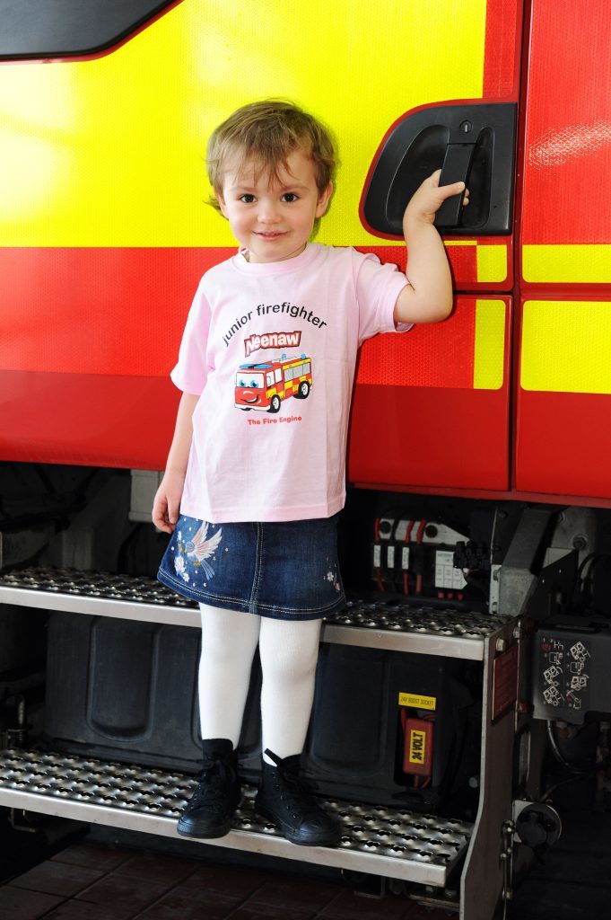 Ava at Lochgelly Fire Station 