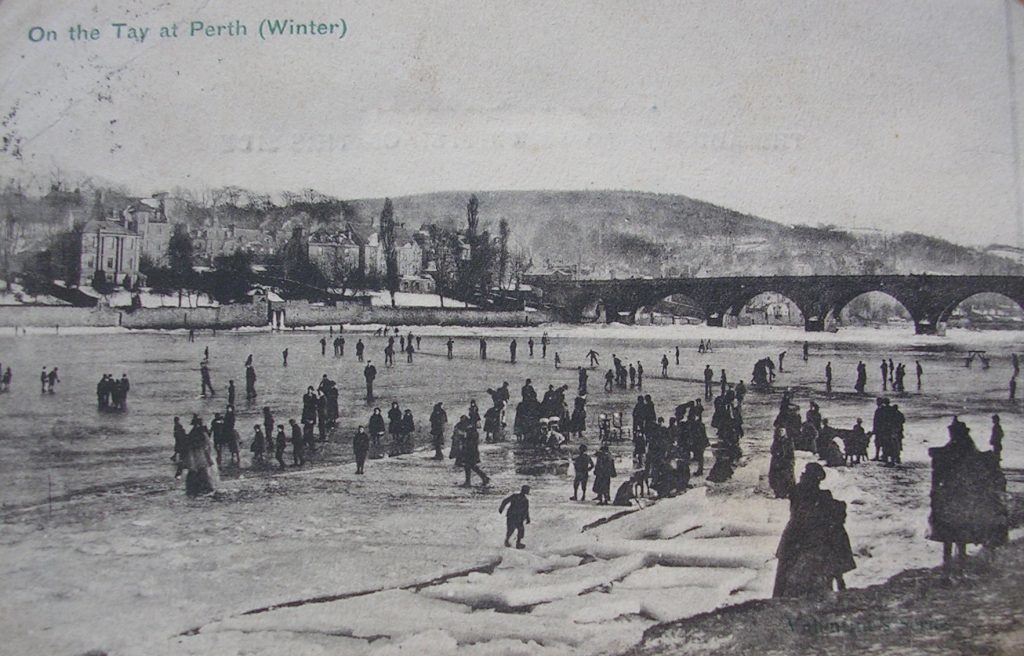 The view over the Tay of Perth