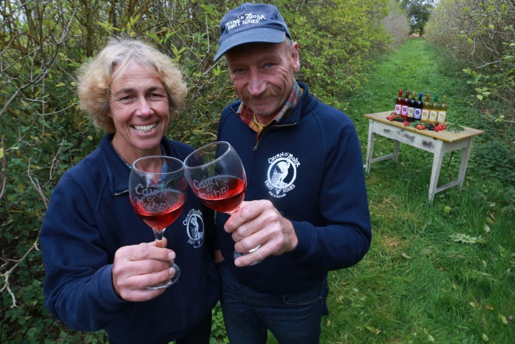 Cheers to oldest winery in Scotland