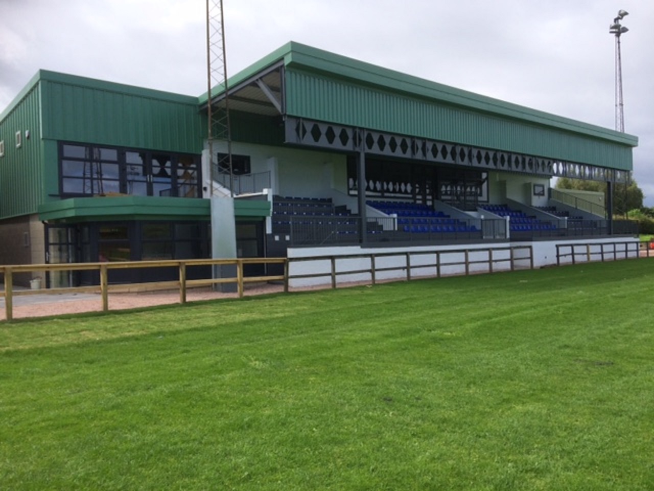 The beautiful new Duffus Park clubhouse finally saw a first home win on Saturday.