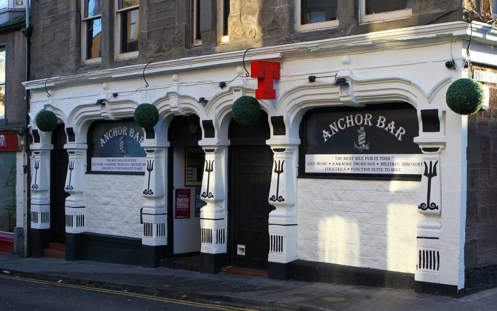 The Anchor Bar in Arbroath.