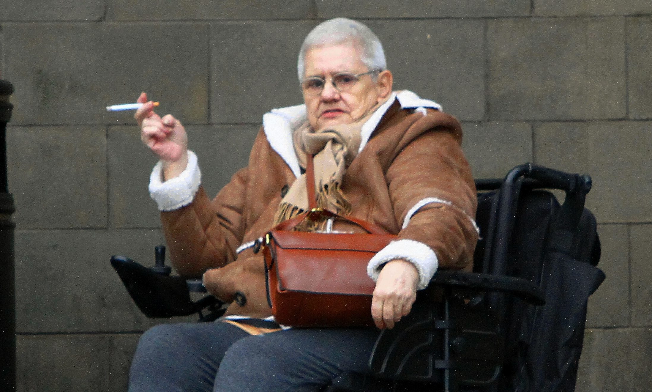 Isabella Jackson outside Kirkcaldy Sheriff Court.