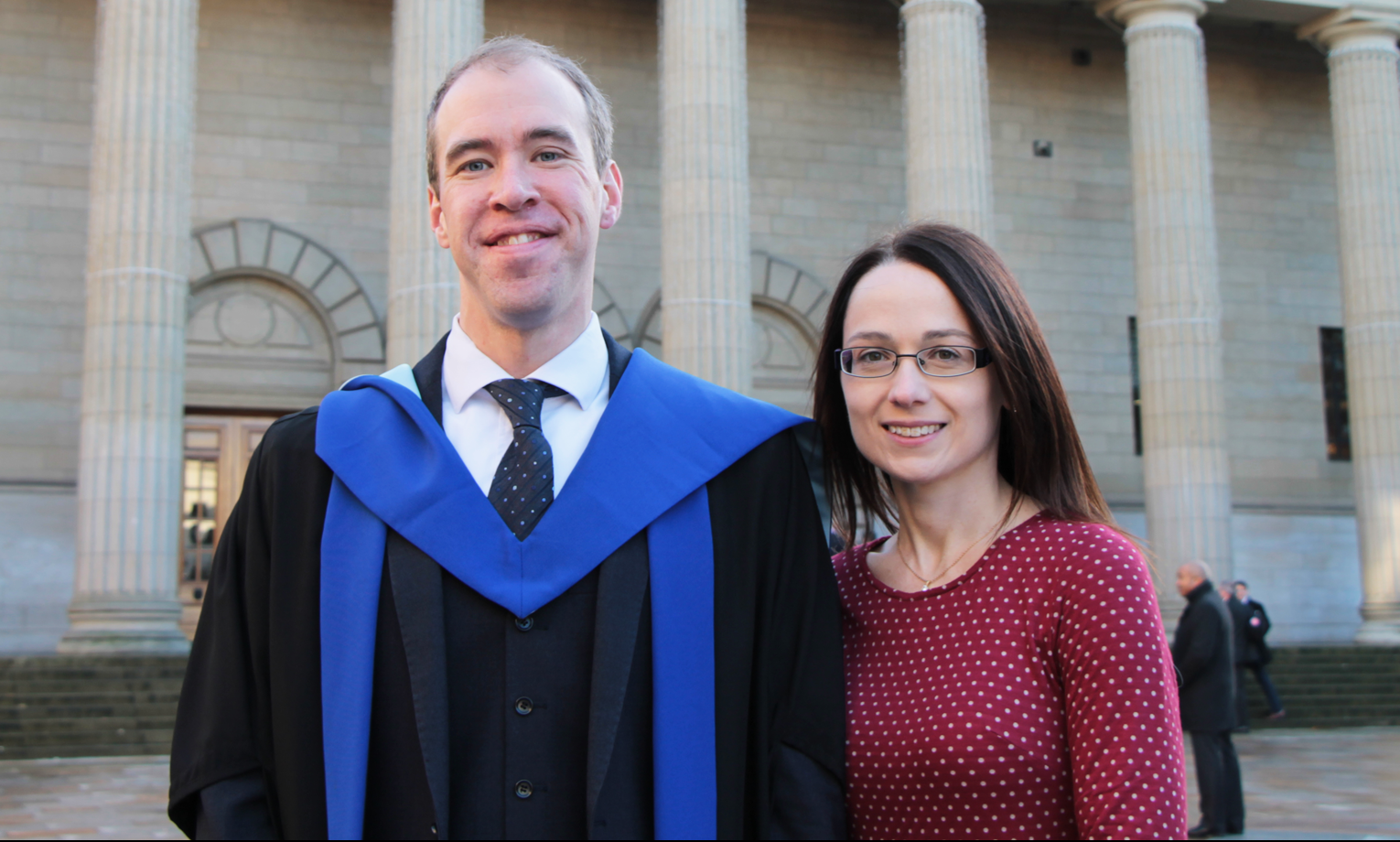 Dundee University winter graduations held at Caird Hall
