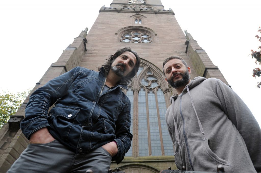 Tom Di Majo and Malath Abbas are exciting about lighting up Dundee.