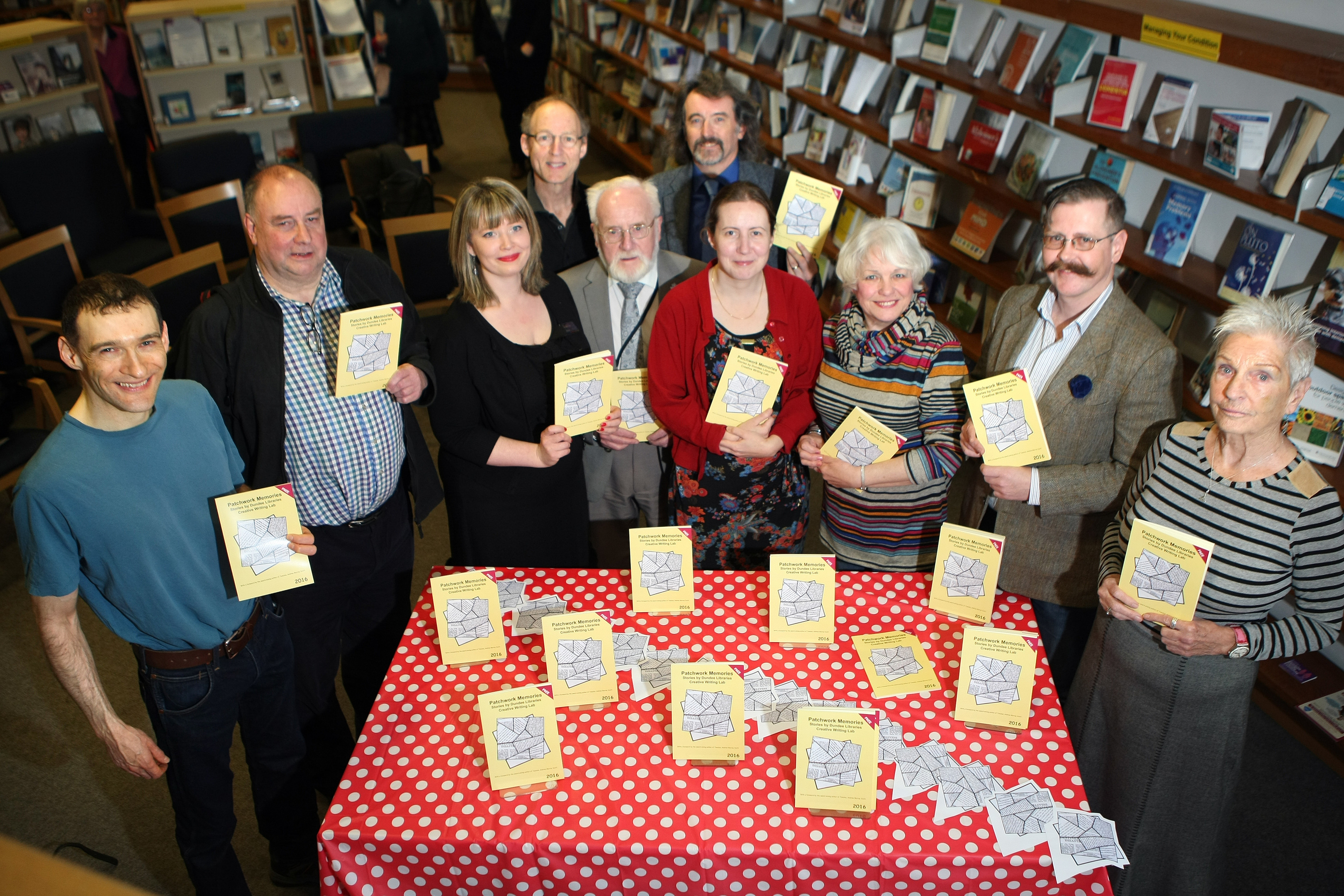 The 'memory' theme of the booklet is intended to celebrate Dundee's Dementia Library