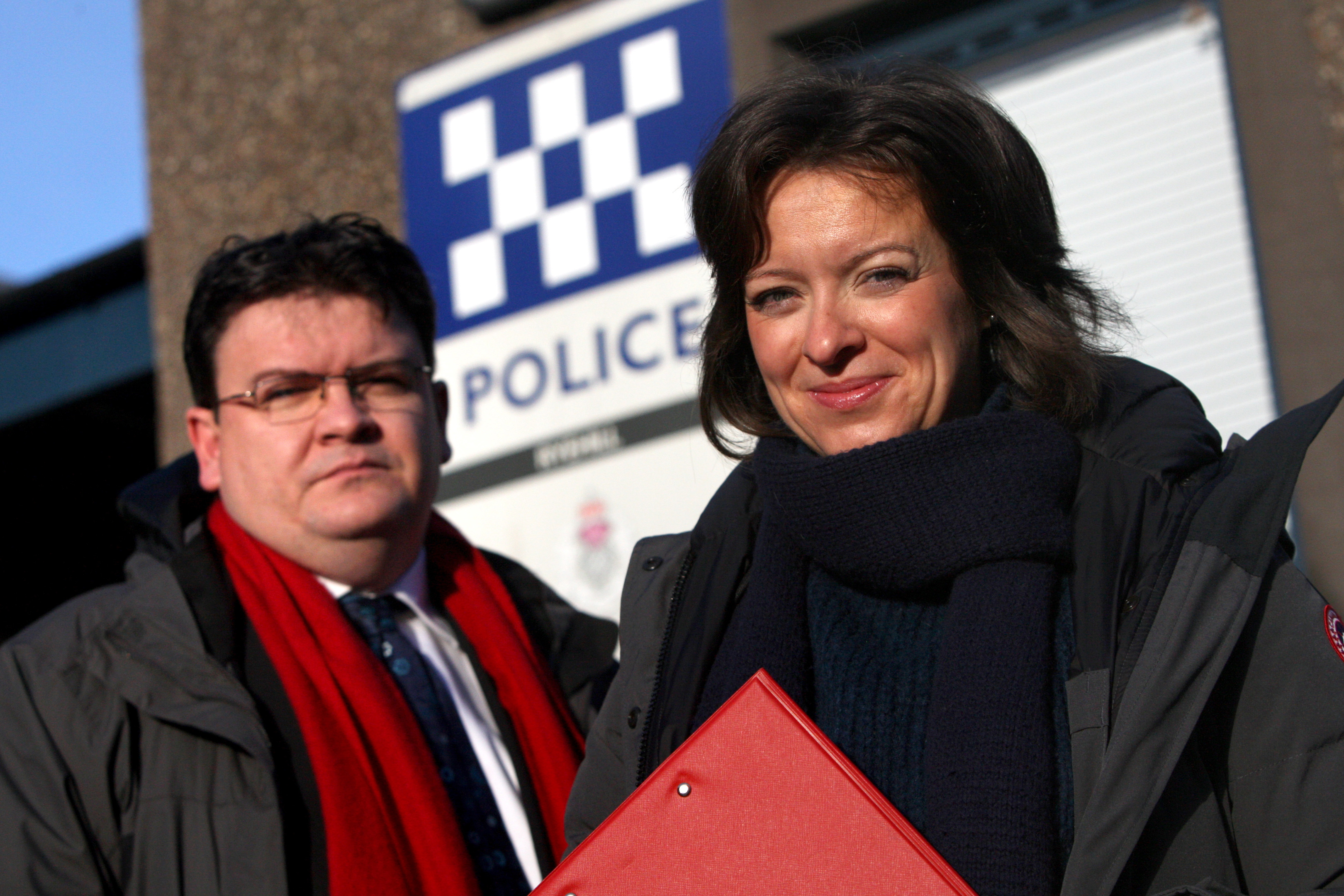 Cllr Richard McCready and Jenny Marra MSP joined volunteers on Saturday.