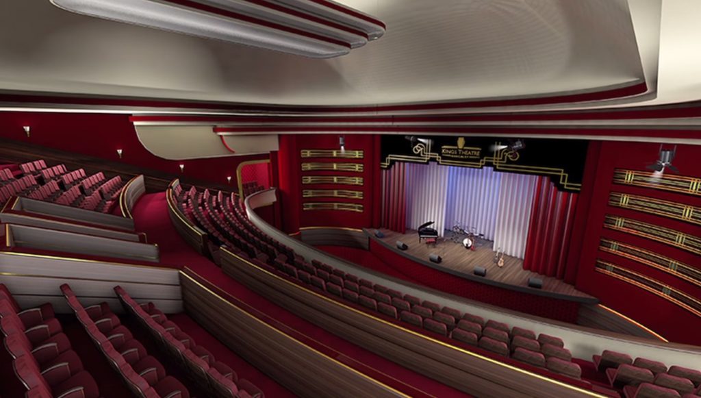 Artists impression of the Kings Theatre, Kirkcaldy.