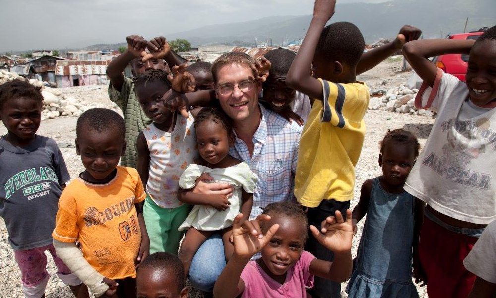 Magus MacFarlane-Barrow in Haiti.