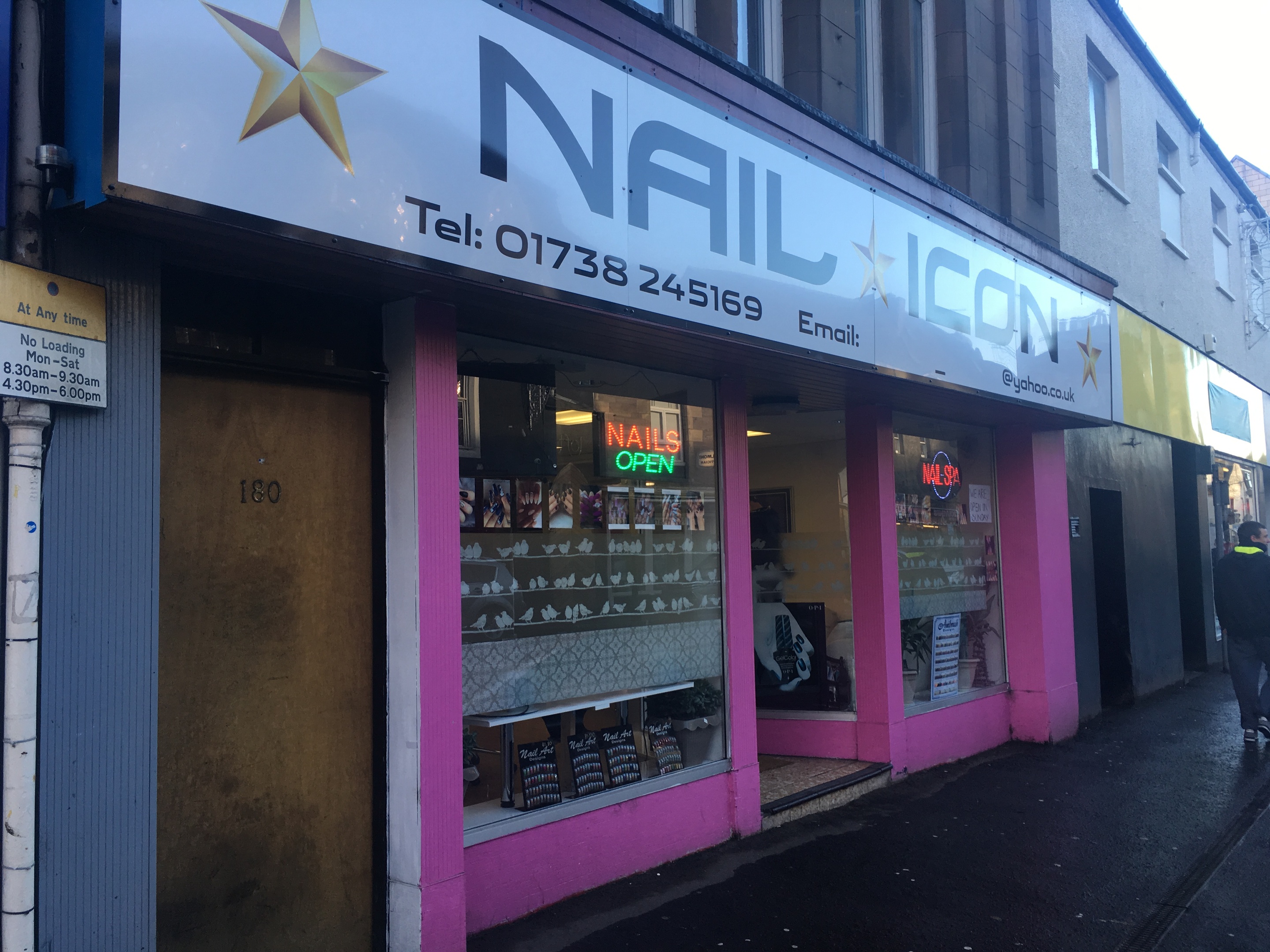 The Nail Icon store on South Street.