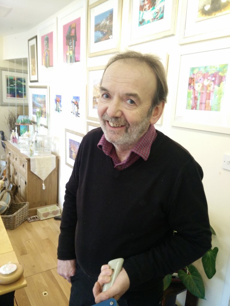 Martin Smith, worker at West End Gallery
