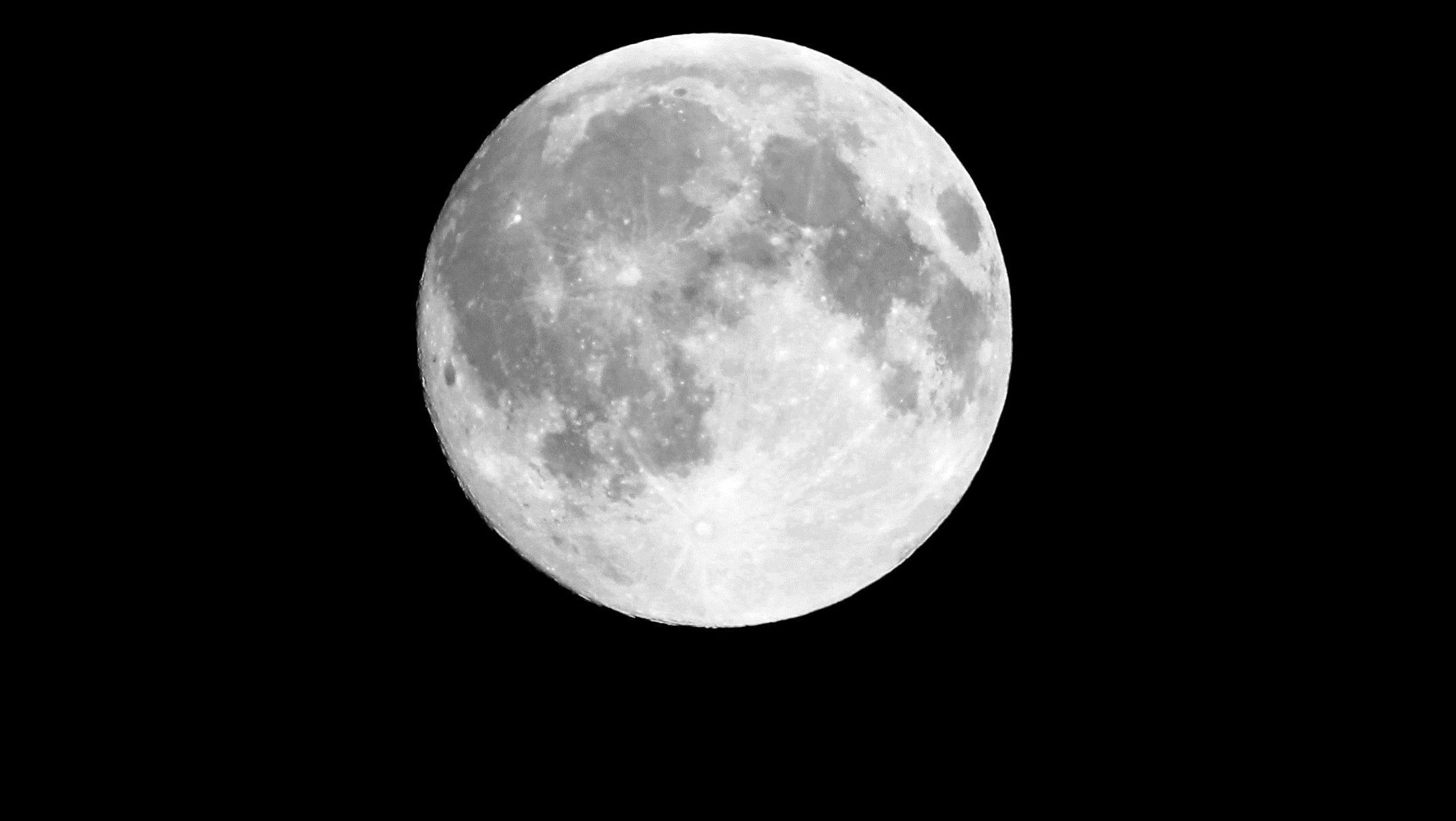 The moon will be out tonight. Again. But it will look bigger than normal.