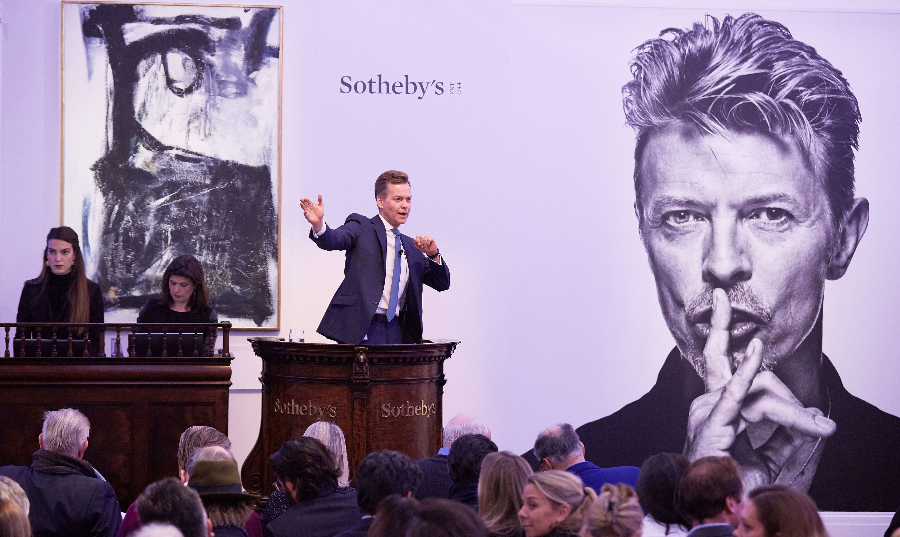 David Bowie's private art collection is being sold at Sotheby's