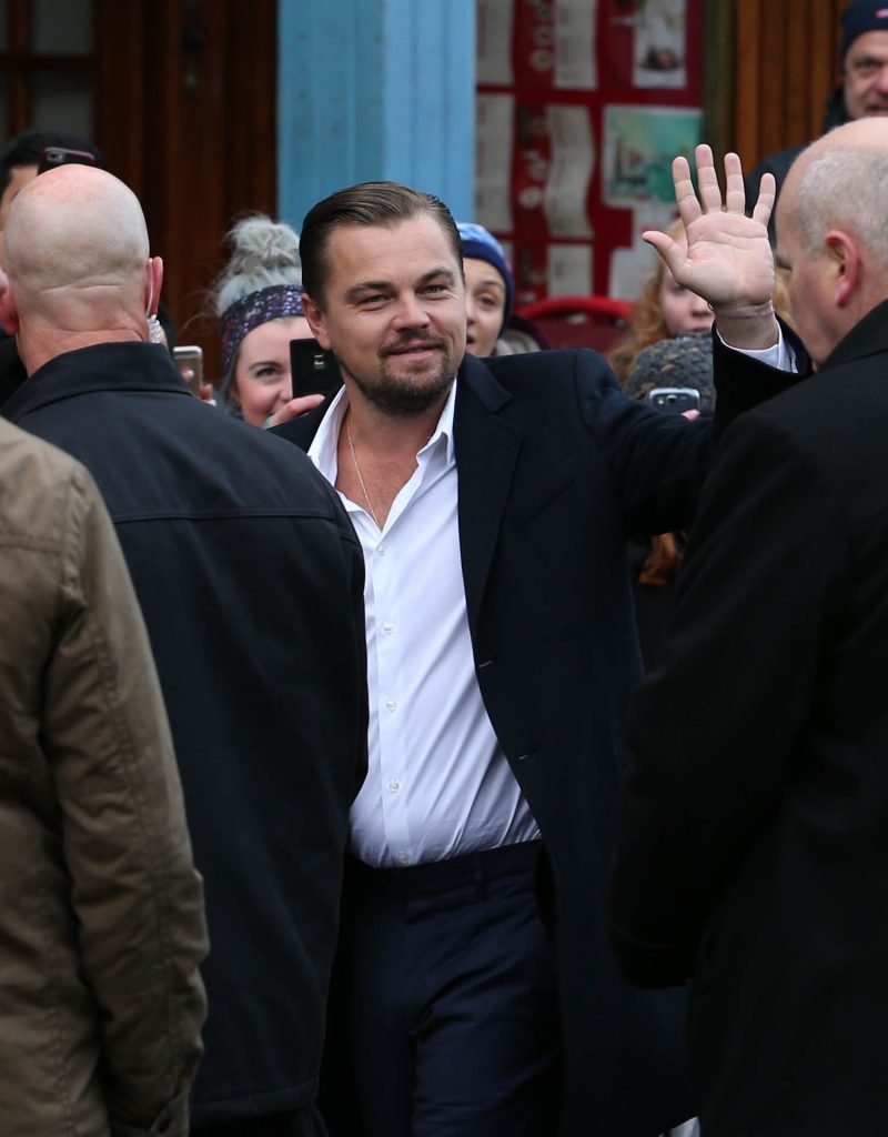 Leonardo DiCaprio visit to Scotland