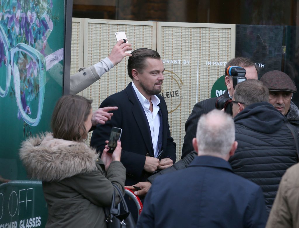 Leonardo DiCaprio visit to Scotland