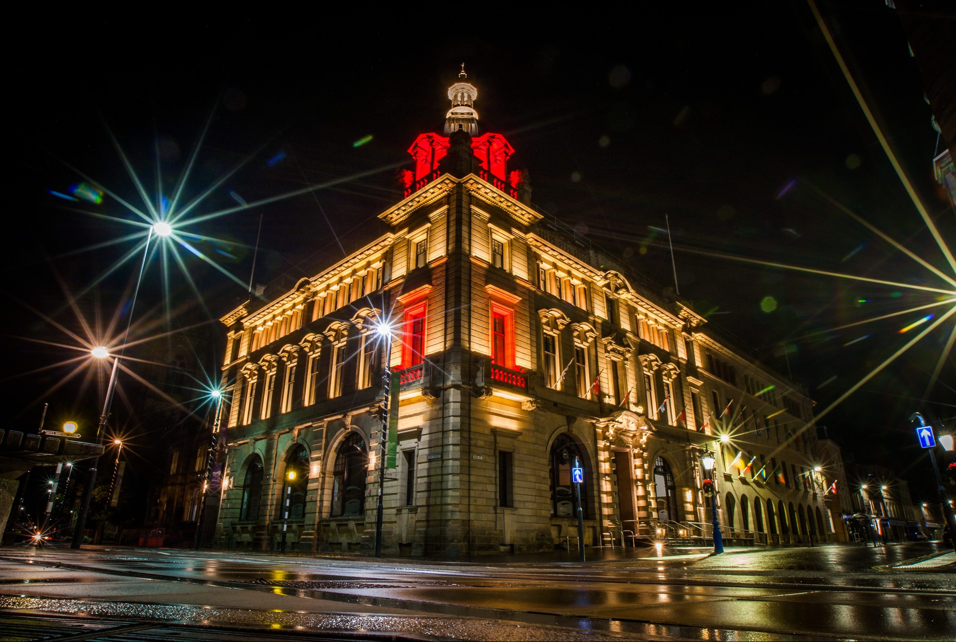 The Perth Kinross Council building at 2 High Street, Perth.