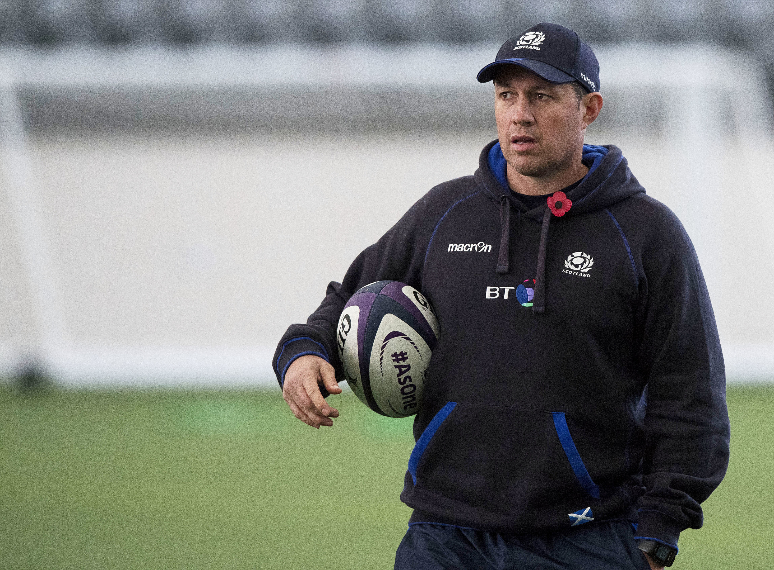 Scotland assistant coach Matt Taylor.