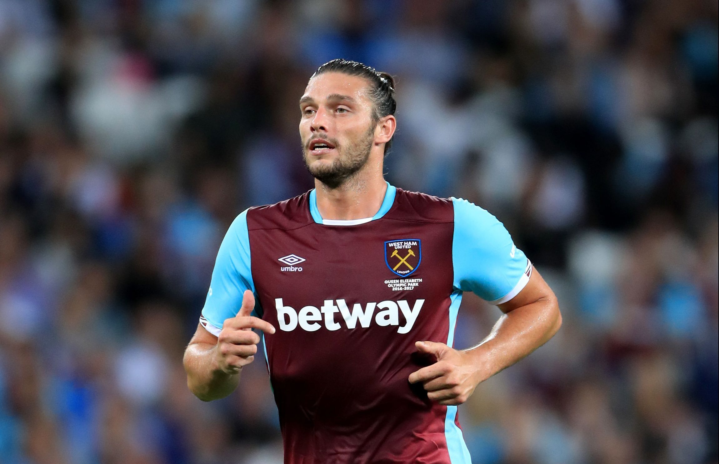 Andy Carroll of West Ham United is one of the players understood to have been ripped off by Ackerman